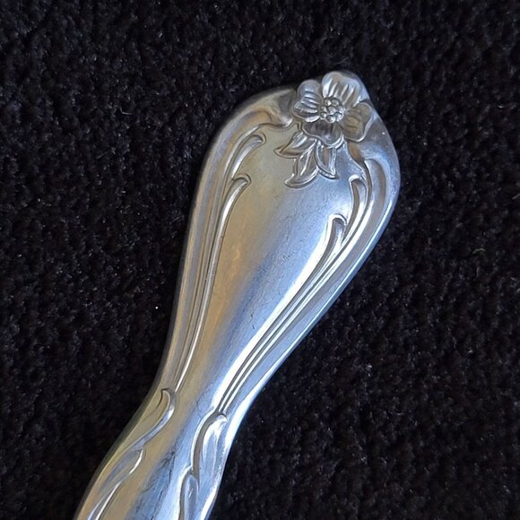 Set Of 9 International Silver Co Stainless Steel Cocktail Forks / Seafood Forks - Picture 4 of 6